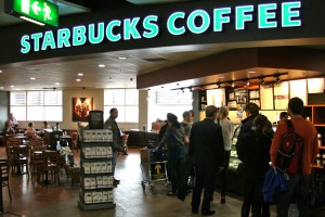 Starbucks Arlanda terminal 5 (Foto: Göran Ingman)